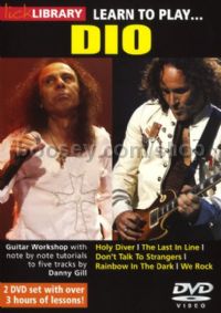 Learn To Play Dio Guitar Lick Library DVD