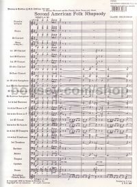 American Folk Rhapsody 2 (Symphonic Band Full score)