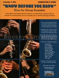 Know Before You Blow Blues - Group Ensemble Score (Bk & CD)