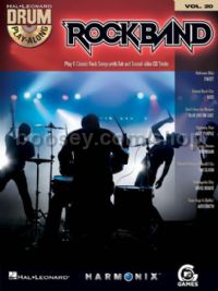 Drum Play Along 20: Rock Band (Bk & CD)