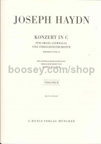 Concerto for Organ in C Major, Hob.XVIII:10 (Violin II Part)