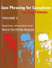 Jazz Phrasing For Saxophone vol.2 (Bk & CD)