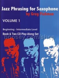 Jazz Phrasing For Saxophone vol.1 (Bk & CD)