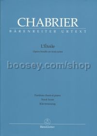 L'Étoile (vocal score in French/German)