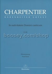 In Nativitatem Domini Canticum, H 416 (Vocal Score)