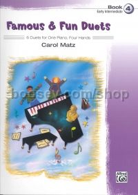 Famous & Fun Duets Book 4 (piano)