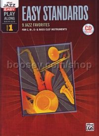 Alfred Jazz Easy Play-Along 1 Easy - Standards (Bk & CD)