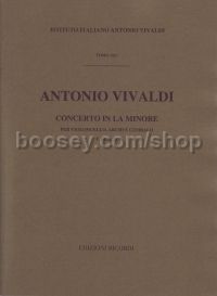 Concerto in A Minor, RV 420 (Violoncello & Orchestra)