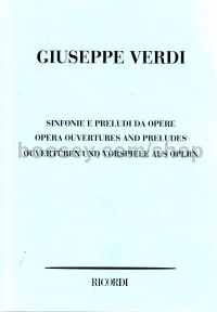 Opera Overtures & Preludes (Orchestra) (Study Score)
