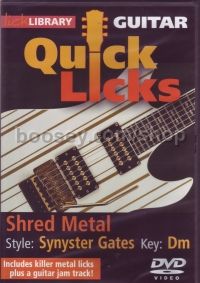 Quick Licks: Synyster Gates - Shred Metal (DVD)