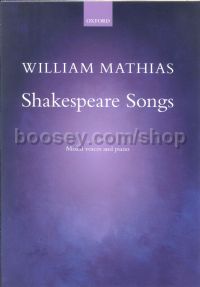Shakespeare Songs Op. 80 Vocal Score