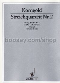 String Quartet No.2 (score)