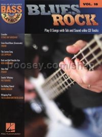 Bass Play Along 18 Blues Rock (Bk & CD)