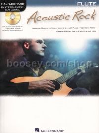 Acoustic Rock Instrumental Play Along Flute (Bk & CD)