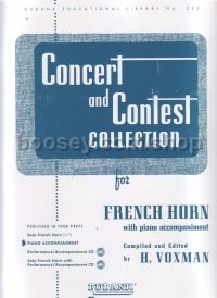 Concert & Contest Collection F Horn (Piano Accompaniments)