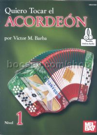 Quiero Tocar El Acordeon (Bk & CD)