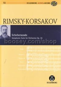 Scheherazade, Op.35 (Orchestra) (Study Score & CD)