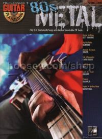 Guitar Play Along 39 80s Metal (Bk & CD)