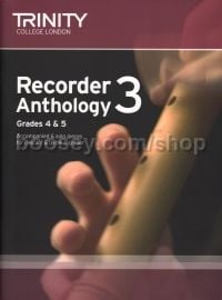 Recorder Anthology Book 3 - Grade 4-5