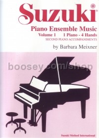 Suzuki Piano Ensemble Music Vol.1 Piano Duet