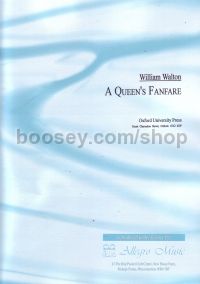 A Queen's Fanfare (Score) Brass ensemble