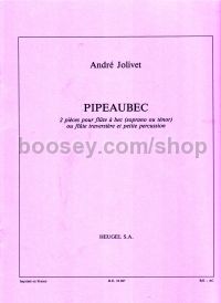 Pipeaubec - for recorder (or flute) & percussion
