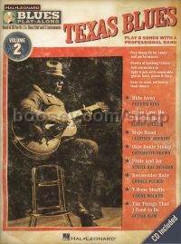 Blues Play Along 02: Texas Blues (Bk & CD)