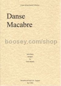 Danse Macabre (string quartet - score)
