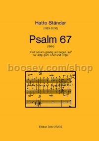 Psalm 67 (choral score)