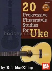 20 Progressive Fingerstyle Studies For Uke (Bk & CD)