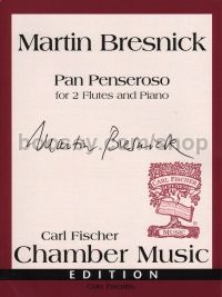 Pan Penseroso (2 flutes & piano)
