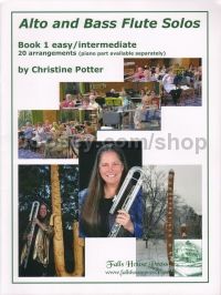 Alto & Bass Flute Solos - book 1 (easy/intermediate)