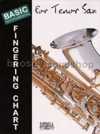 Basic Instrumental Fingering Chart: Tenor Saxophone
