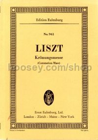 Hungarian Coronation Mass (SATB Soli, SATB & Orchestra) (Study Score)