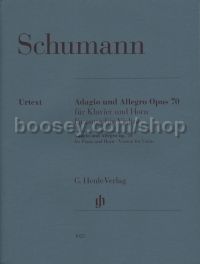 Adagio and Allegro, Op.70 arr. for Violin & Piano