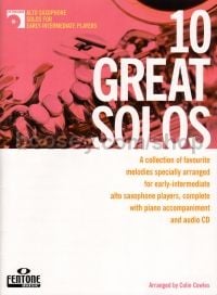 10 Great Solos - Alto Saxophone (Book & CD)