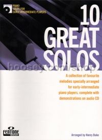 10 Great Solos - Piano (Book & CD)