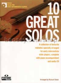 10 Great Solos - Violin (Book & CD)