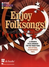 Enjoy Folksongs - Five Finger Piano