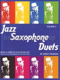 Jazz Saxophone Duets, Vol. 2 (+ 3 CDs)