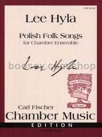 Polish Folk Songs (chamber ensemble) full score