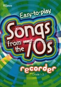 Easy To Play - Songs From The 70s (recorder & piano)