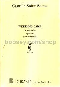 Caprice-Valse, 'Wedding Cake', op. 76 - piano solo & reduction