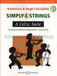 Simply 4 Strings: A Celtic Suite (Score & Cd-Rom)