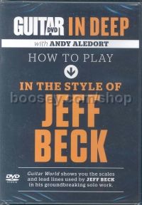 Guitar In Deep: How To Play In The Style Of Jeff Beck (DVD)