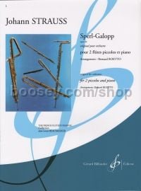 Sperl-galopp - arr. for 2 piccolos & piano