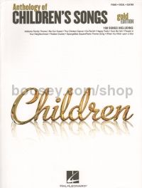 Anthology Of Children's Songs - Gold Edition (PVG)