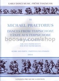Dances from "Terpsichore" - vol.6 (arr. SATTB recorders)