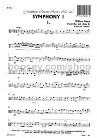 Symphony No.1 (viola part)