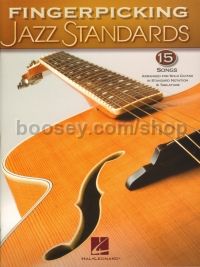 Fingerpicking Jazz Standards: 15 Songs (guitar tab)